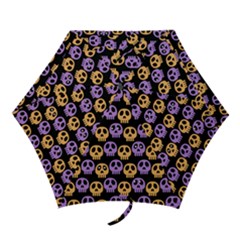 Halloween Skull Pattern Mini Folding Umbrellas by Ndabl3x