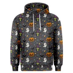 Halloween Bat Pattern Men s Overhead Hoodie by Ndabl3x