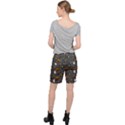 Halloween Bat Pattern Women s Pocket Shorts View2