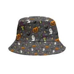 Halloween Bat Pattern Inside Out Bucket Hat by Ndabl3x