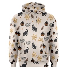 Cat Halloween Pattern Men s Core Hoodie by Ndabl3x