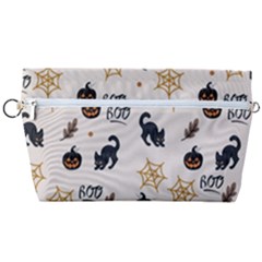 Cat Halloween Pattern Handbag Organizer by Ndabl3x