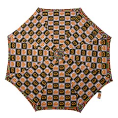 Chess Halloween Pattern Hook Handle Umbrellas (medium) by Ndabl3x