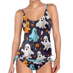 Ghost Pumpkin Scary Tankini Set by Ndabl3x