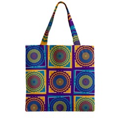 October 31 Halloween Zipper Grocery Tote Bag by Ndabl3x