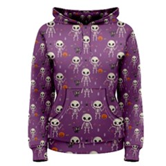 Skull Halloween Pattern Women s Pullover Hoodie