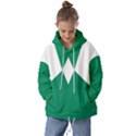 Green Fighter Hoodie Back Kids  Oversized Hoodie View1