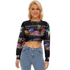 Teenage Mutant Ninja Turtles Leonardo Raphael Michelangelo Donatello Lightweight Long Sleeve Sweatshirt by Sarkoni