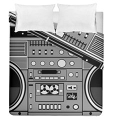 Boombox Duvet Cover Double Side (queen Size)