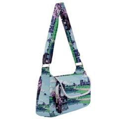Japanese Themed Pixel Art The Urban And Rural Side Of Japan Multipack Bag