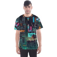 Video Game Pixel Art Men s Sport Mesh T-shirt