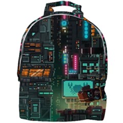 Video Game Pixel Art Mini Full Print Backpack