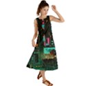 Video Game Pixel Art Summer Maxi Dress View1