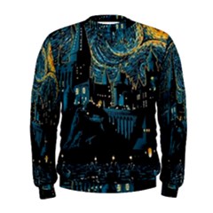 Hogwarts Starry Night Van Gogh Men s Sweatshirt