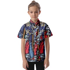 Japan Art Aesthetic Kids  Short Sleeve Shirt