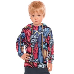 Japan Art Aesthetic Kids  Hooded Pullover by Sarkoni