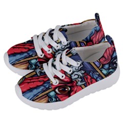 Japan Art Aesthetic Kids  Lightweight Sports Shoes