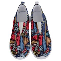 Japan Art Aesthetic No Lace Lightweight Shoes