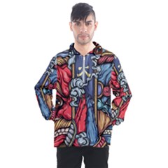 Japan Art Aesthetic Men s Half Zip Pullover