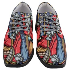 Japan Art Aesthetic Women Heeled Oxford Shoes