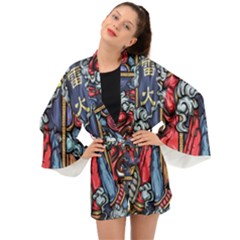 Japan Art Aesthetic Long Sleeve Kimono