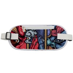 Japan Art Aesthetic Rounded Waist Pouch