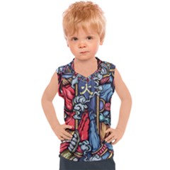 Japan Art Aesthetic Kids  Sport Tank Top