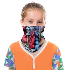 Japan Art Aesthetic Face Covering Bandana (kids)