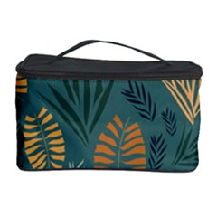 Leaves Pattern Texture Plant Cosmetic Storage Case by Grandong