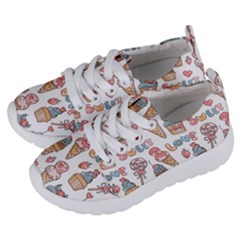 Love Pattern Texture Kids  Lightweight Sports Shoes