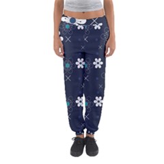 Flower Pattern Texture Women s Jogger Sweatpants