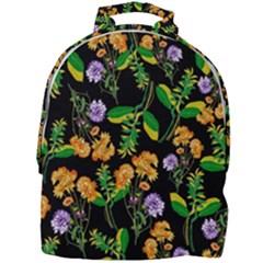 Flower Pattern Art Floral Texture Mini Full Print Backpack