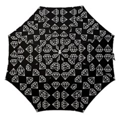 Black Diamond Pattern Straight Umbrellas by Ndabl3x