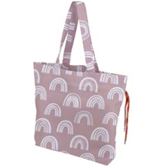 Pattern Drawstring Tote Bag by zappwaits