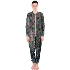 Peacock-feathers1 Onepiece Jumpsuit (ladies) by nateshop