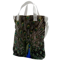 Peacock-feathers1 Canvas Messenger Bag