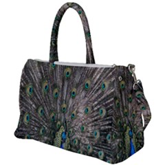 Peacock-feathers1 Duffel Travel Bag by nateshop