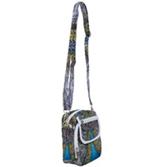 Peacock-feathers2 Shoulder Strap Belt Bag by nateshop