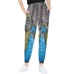 Peacock-feathers2 Women s Tapered Pants by nateshop