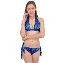 Really Cool Blue, Unique Blue Tie It Up Bikini Set View1