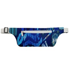 Really Cool Blue, Unique Blue Active Waist Bag