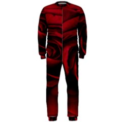 Rose Maroon Onepiece Jumpsuit (men) by nateshop