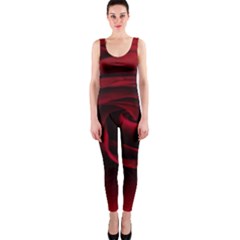 Rose Maroon One Piece Catsuit by nateshop