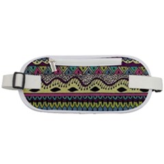 Aztec Design Rounded Waist Pouch by nateshop