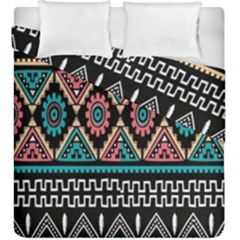 Aztec Wallpaper Duvet Cover Double Side (king Size)