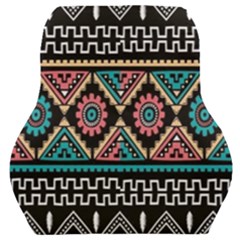 Aztec Wallpaper Car Seat Back Cushion 