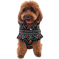 Aztec Wallpaper Dog Coat