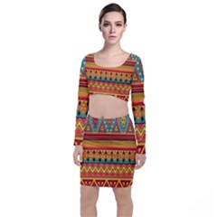 Aztec Top And Skirt Sets by nateshop