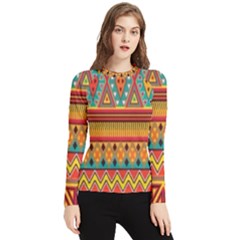 Aztec Women s Long Sleeve Rash Guard by nateshop