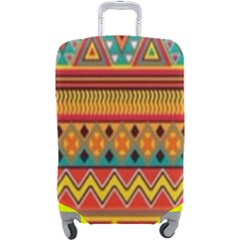 Aztec Luggage Cover (large) by nateshop